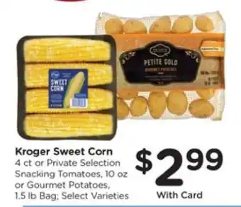 Kroger Kroger Sweet Corn offer