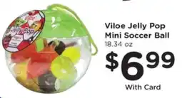 Kroger Viloe Jelly Pop Mini Soccer Ball offer