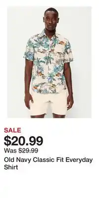 Old Navy Old Navy Classic Fit Everyday Shirt offer
