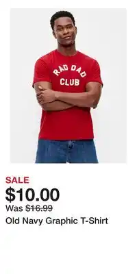 Old Navy Old Navy Graphic T-Shirt offer