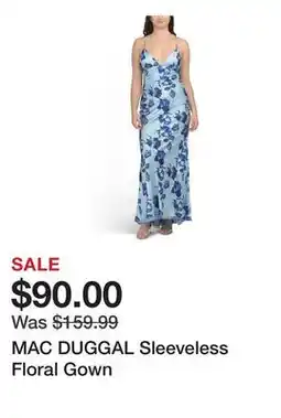 Marshalls MAC DUGGAL Sleeveless Floral Gown offer