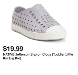 Marshalls NATIVE Jefferson Slip-on Clogs (Toddler Little Kid Big Kid) offer
