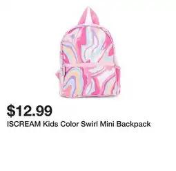 Marshalls ISCREAM Kids Color Swirl Mini Backpack offer