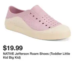 Marshalls NATIVE Jefferson Roam Shoes (Toddler Little Kid Big Kid) offer