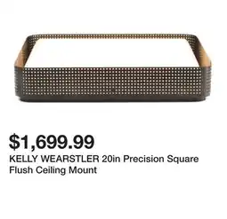 Marshalls KELLY WEARSTLER 20in Precision Square Flush Ceiling Mount offer