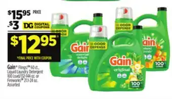 Dollar General Gain Flings offer