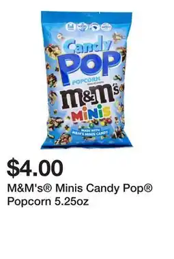 Five Below M&M's Minis Candy Pop Popcorn 5.25oz offer