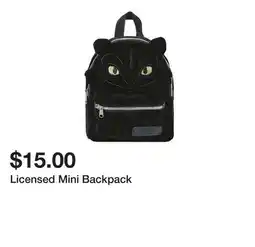 Five Below Licensed Mini Backpack offer