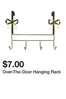 Five Below Over-The-Door Hanging Rack offer