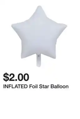 Five Below INFLATED Foil Star Balloon offer