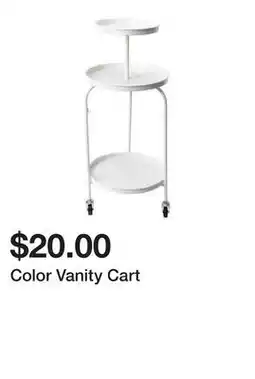 Five Below Color Vanity Cart offer