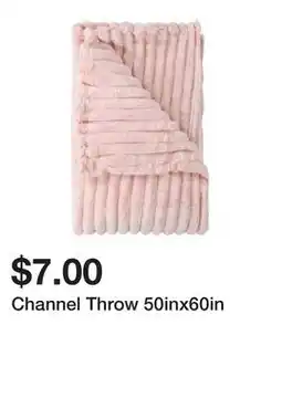 Five Below Channel Throw 50inx60in offer