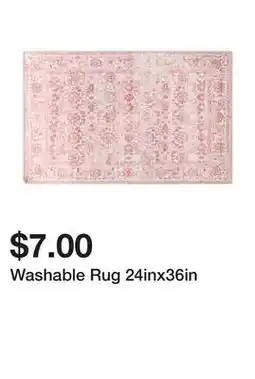 Five Below Washable Rug 24inx36in offer