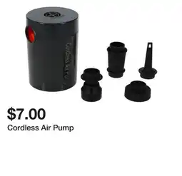 Five Below Cordless Air Pump offer