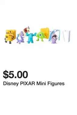 Five Below Disney PIXAR Mini Figures offer