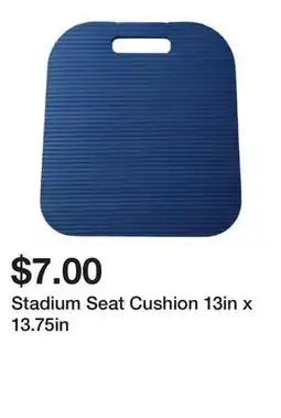 Five Below Stadium Seat Cushion 13in x 13.75in offer