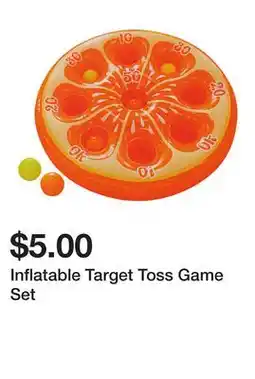 Five Below Inflatable Target Toss Game Set offer