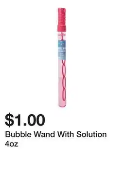 Five Below Bubble Wand With Solution 4oz offer