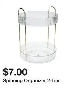 Five Below Spinning Organizer 2-Tier offer