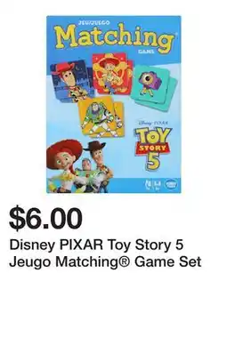 Five Below Disney PIXAR Toy Story 5 Jeugo Matching Game Set offer