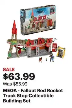 Best Buy MEGA - Fallout Red Rocket Truck Stop Collectible Building Set offer