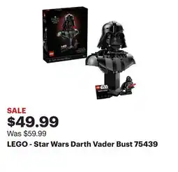 Best Buy LEGO - Star Wars Darth Vader Bust 75439 offer