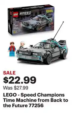 Best Buy LEGO - Speed Champions Time Machine from Back to the Future 77256 offer
