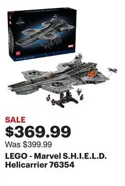 Best Buy LEGO - Marvel S.H.I.E.L.D. Helicarrier 76354 offer