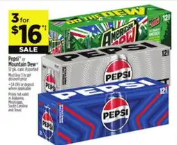 Dollar General Pepsi or Mountain Dew offer