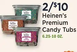 Heinen's Heinen's Premium Candy Tubs offer