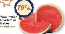 Heinen's Watermelon Quarters or Halves offer