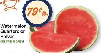 Heinen's Watermelon Quarters or Halves offer