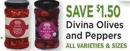 Heinen's Divina Olives and Peppers offer