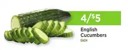 Heinen's English Cucumbers offer