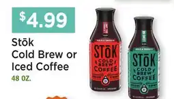 Heinen's Stōk Cold Brew or Iced Coffee offer