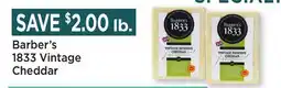 Heinen's Barber's 1833 Vintage Cheddar offer