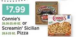 Heinen's Connie's 20.36-25.49 OZ. or Screamin' Sicilian 20.8-25 OZ. Pizza offer