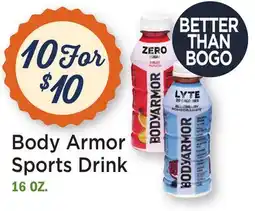 Heinen's Body Armor Sports Drink offer