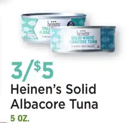 Heinen's Heinen's Solid Albacore Tuna offer