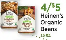 Heinen's Heinen's Organic Beans offer