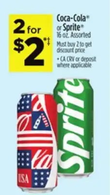 Dollar General Coca-Cola or Sprite offer