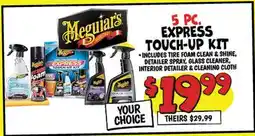 Ollie's Meguiar's 5 PC. EXPRESS TOUCH-UP KIT offer