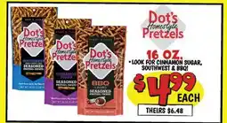 Ollie's Dot's Homestyle Pretzels offer