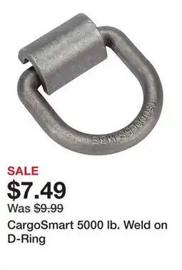 Tractor Supply Company CargoSmart 5000 lb. Weld on D-Ring offer