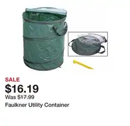 Tractor Supply Company Faulkner Utility Container offer
