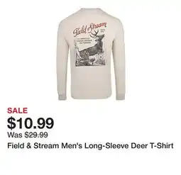 Tractor Supply Company Field & Stream Men's Long-Sleeve Deer T-Shirt offer