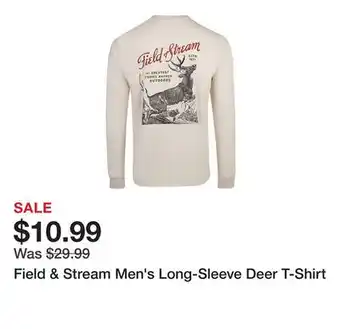 Tractor Supply Company Field & Stream Men's Long-Sleeve Deer T-Shirt offer
