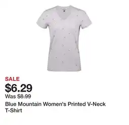 Tractor Supply Company Blue Mountain Women's Printed V-Neck T-Shirt offer