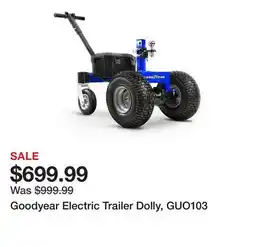 Tractor Supply Company Goodyear Electric Trailer Dolly, GUO103 offer