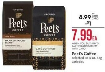 Mariano's Peet's Coffee offer
